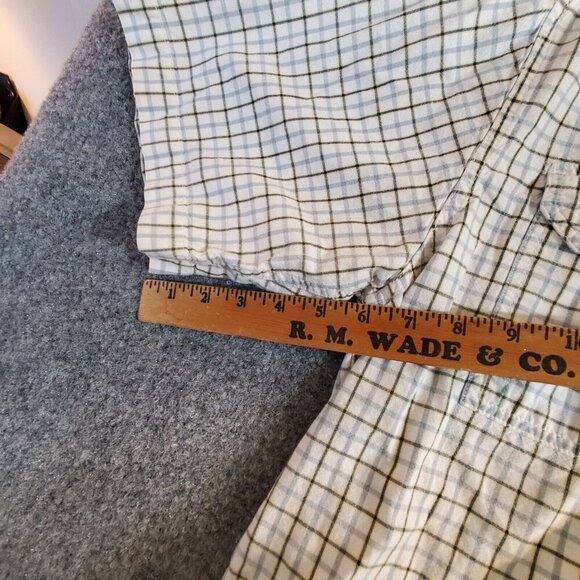 Carhartt Men's Size Large L Short Sleeve Button Down Plaid Adult Shirt Pockets - Picture 9 of 9